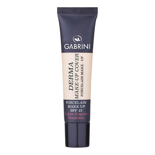 کرم پودر تیوپی گابرینی مدل Derma Make-Up Cover رنگ Porcelain حجم ۳۶ میلیلیتر
