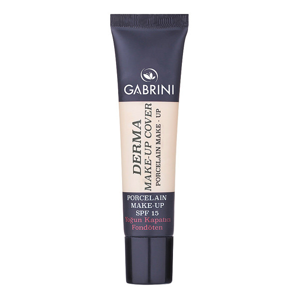 کرم پودر تیوپی گابرینی مدل Derma Make-Up Cover رنگ Porcelain حجم ۳۶ میلیلیتر