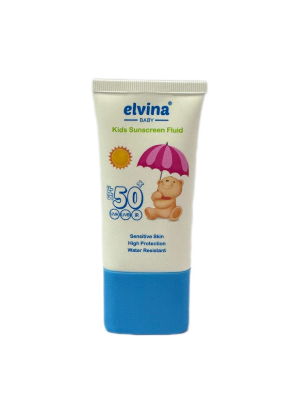 فلوئید ضد آفتاب کودک الوینا (Elvina) با SPF50 حجم 50 میلیلیتر