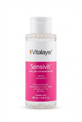 میسلار واتر ویتالیر مدل Sensivit مناسب پوست حساس حجم 250 میلیلیتر