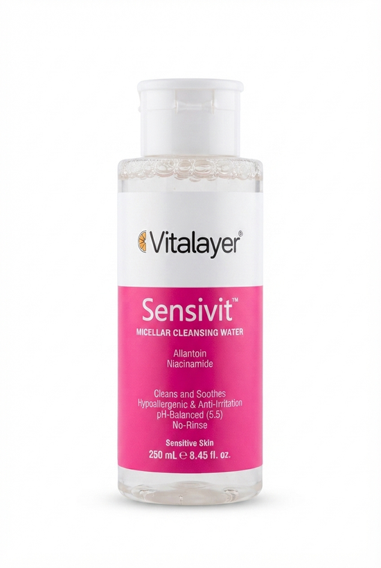 میسلار واتر ویتالیر مدل Sensivit مناسب پوست حساس حجم 250 میلیلیتر