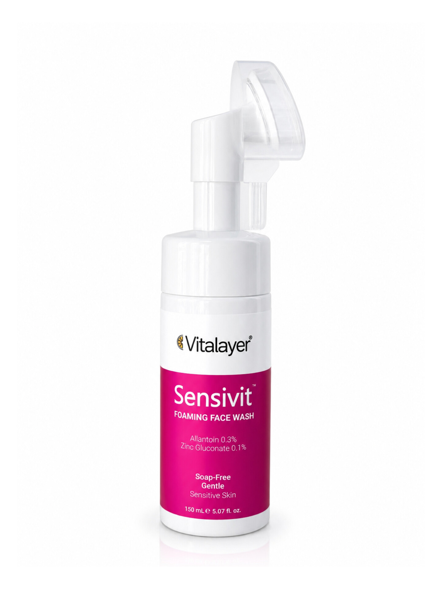 فوم شستشوی صورت ویتالیر مدل Sensivit مناسب پوست حساس 150 میلی‌لیتر