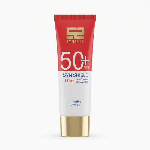 ژل کرم ضد آفتاب سایناسکین مدل SynShield با SPF50 مناسب پوست چرب حجم ۵۰ میلیلیتر