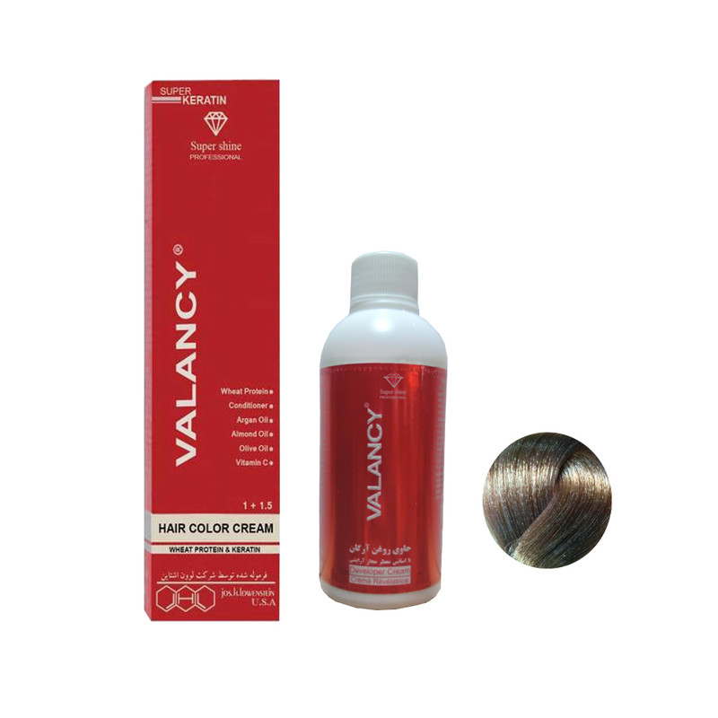 کیت رنگ مو والنسی شماره CV6 7.18 - عروسکی